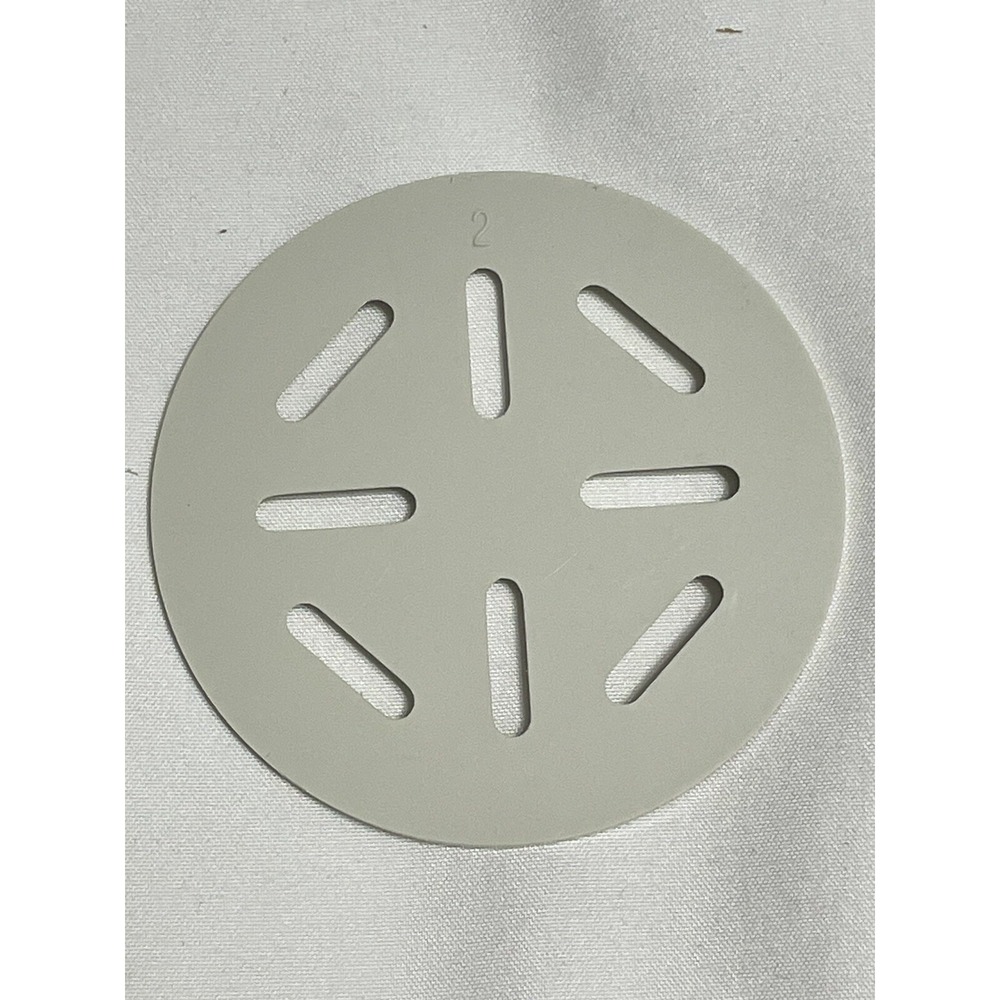 Pampered Chef Cookie Press Parts Cookie Disc # 2 Replacement Disc Fast Shipping